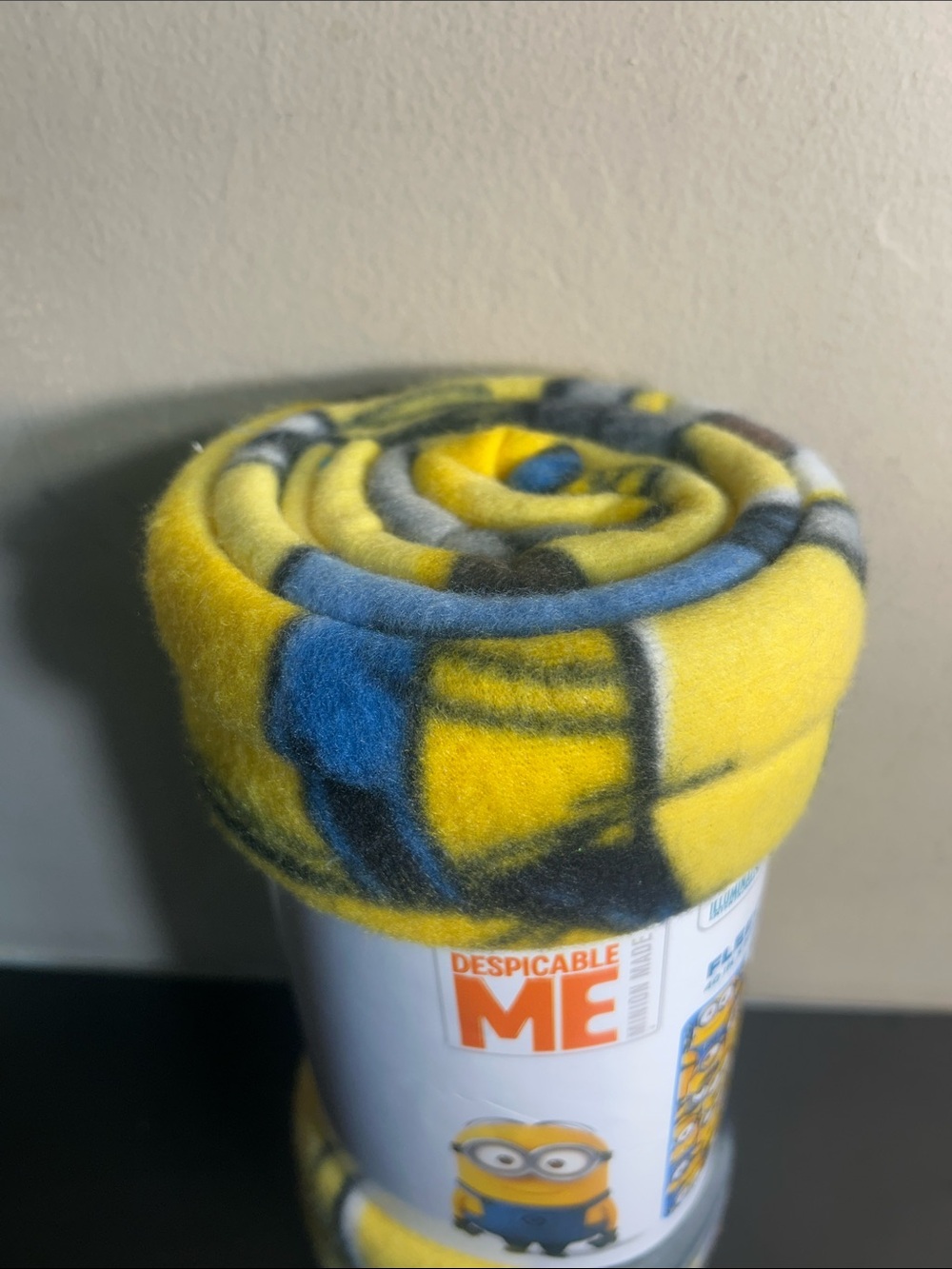 Despicable Me Minion Made Fleece Blanket 40”x50”. - Picture 2 of 5